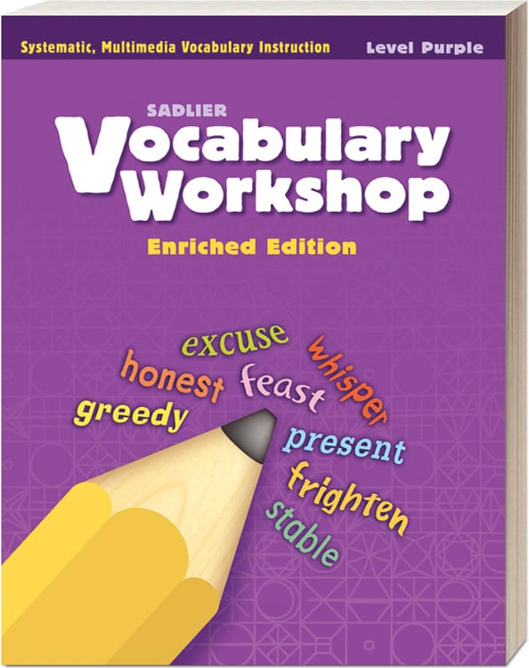 Shop | Vocabulary Workshop Enriched Edition | Student | Gr. 1–5